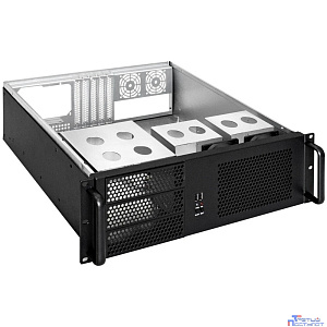Exegate EX264270RUS Серверный корпус Exegate Pro 3U390-08 <RM 19",  высота 3U, глубина 390, без БП, USB>