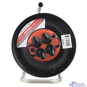 Perfeo удлинитель на катушке без заземления "RU POWER",PF_B4677 (20м 4гн с т/з 16А ПВС 3х1,5 IP44 (РБК16))