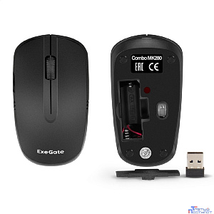 Exegate EX296104RUS Комплект беспроводной ExeGate Professional Standard Combo MK280 (кл.104кл+мышь 1000dpi 3кн.+Scr,USB)