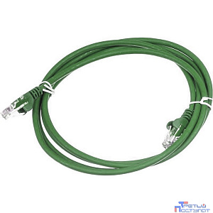Патч-корд LANMASTER LSZH UTP кат.5e, 0.5 м, зеленый