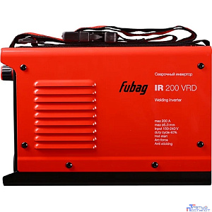 FUBAG IR 200 VRD Инвертор сварочный [38900/41328] { раб.напряжение 150-240В;Ном. напряжение, В 220, Сварочн. ток, А 30-200, Вес, кг 4,5}