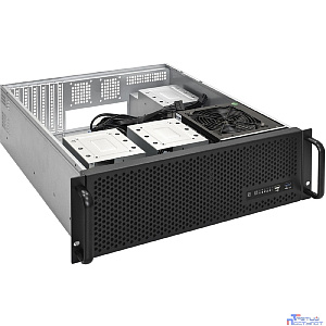 Exegate EX293915RUS Серверный корпус ExeGate Pro 3U450-09 <RM 19", высота 3U, глубина 450, БП 1000ADS, USB>