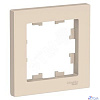 Systeme electric ATN000201 ATLASDESIGN 1-постовая РАМКА, БЕЖЕВЫЙ