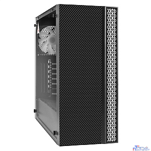 Exegate EX300155RUS Корпус Miditower ExeGate EVO-9211-700NPX (ATX, БП 700NPX с вент. 12см, с окном, 2*USB+1*USB3.0, HD аудио, черный, 1 вент. с RGB подсветкой)