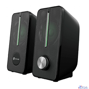 Oklick OK-120U 2.0 черный 6Вт