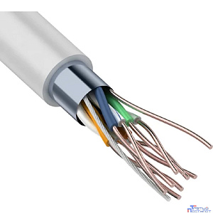 Rexant (01-0169-R) Кабель витая пара F/UTP, CAT 5e, ZH нг(А)-HF, 4PR, 24AWG, INDOOR, SOLID, серый, 305м, РФ