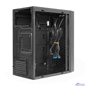 Exegate EX299202RUS Корпус Minitower ExeGate BAA-113U-UNS350 (mATX, БП UNS350 с вент. 12см, 2*USB+1*USB3.0, аудио, черный)