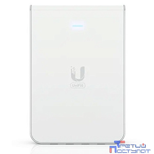 UBIQUITI U6-IW Точка доступа UniFi 6 AP In-Wall  {2,4+5 ГГц, Wi-Fi 6, 4х4 MU-MIMO, 5х 1G RJ45}