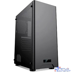 Корпус  Formula CL-3301B  TG черный   , без БП, ATX   1x120 2xUSB2.0 1xUSB3.0 audio bott PSU