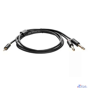 Telecom <TAV6168-1.5M> Кабель-адаптер 3.5ST(M)/2X6.35 ST(M), 1.5м, PRO [7958820049972]