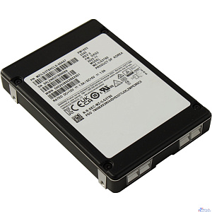 Samsung SSD PM1653, 3840GB, 2.5" 15mm, SAS 24Gb/s, 3D TLC, R/W 4200/up 3800MB/s, IOPs 770 000/135 000, TBW 7008, DWPD 1 (12 мес.) (MZILG3T8HCLS-00A07)