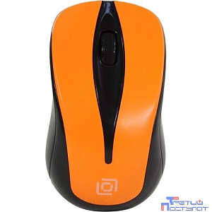 Oklick 675MW черный/оранжевый оптическая (800dpi) беспроводная USB (2but) [1025920]