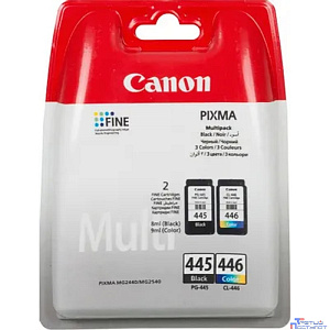 Canon PG-445/CL-446 8283B004 ( 8283B008AA ) Картридж для PIXMA MG2540, PIXMA MG2440, 4 цвета, 180 стр.