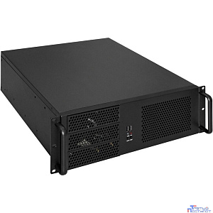Exegate EX264270RUS Серверный корпус Exegate Pro 3U390-08 <RM 19",  высота 3U, глубина 390, без БП, USB>