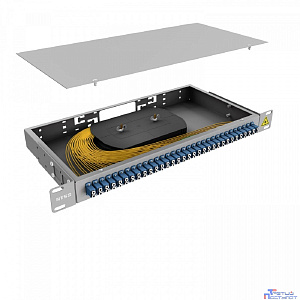 NTSS Кросс 19" NTSS PREMIUM, предсобранный 1U, 32 порта LC/UPC duplex, 9/125 мкм, (сплошная панель, розетки, сплайс 2шт, КДЗС, пигтейлы) NTSS-RFOB-PM-1U-32-2LC/U-9-SP1.5G0A