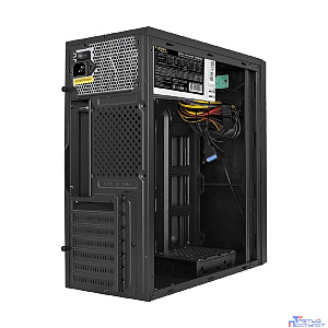 Exegate EX299363RUS Корпус Miditower ExeGate XP-333U-UNS450 (ATX, БП UNS450 с вент. 12см, 1*USB+2*USB3.0, аудио, черный)