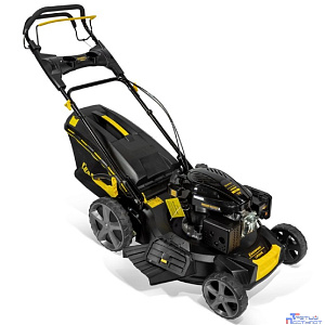 CHAMPION Газонокосилка LM5344 PRO { 4,4кВт привод 525мм 65л 25-75мм 1рычаг/6, 38кг 4в1 }