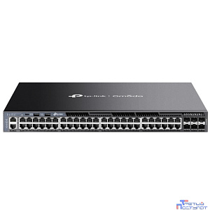 TP-Link SG6654X Стекируемый управляемый коммутатор 3-го уровня Omada с 48 гигабитными портами и 6 портами SFP+