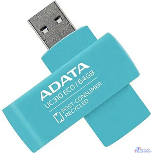 A-DATA Flash Drive 64GB USB3 GREEN UC310E-64G-RGN ADATA