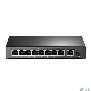 TP-Link TL-SF1009P Настольный коммутатор с 9 портами 10/100 Мбит/с (8 портов PoE+)