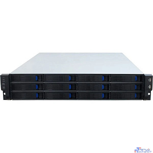 Procase ES212-SATA3-B-0 {2U 12 SATA3/SAS hotswap HDD, глубина 650мм, MB 12"x13", без Б/П}
