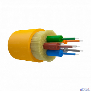 NTSS Оптический кабель внутренний NTSS PREMIUM 6 волокон OS2, 9/125, LSZH(нг(A)-HF), жёлтый NTSS-FO-D-IN-PM-9-6-LSZH