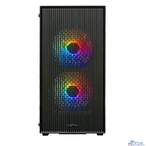 XASTRA Корпус A307M 3FRGB Black mATX/Mesh/ tempered glass / 3x 120mm FC120 FRGB fans/ A307M-3FC12BK