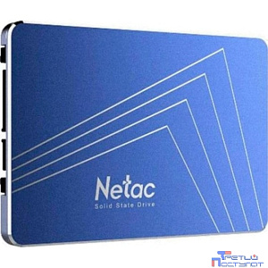SSD 2.5" Netac 240Gb N535S Series <NT01N535S-240G-S3X> Retail (SATA3, up to 540/490MBs, 3D NAND, 140TBW, 7mm)