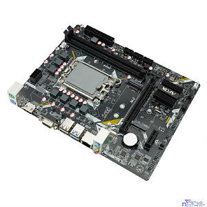 AFOX IH610D4-MA5-V4 (Socket 1700, mATX, 2*DDR4(64Gb), VGA/HDMI, 3*SATA3, 1*M.2, 1*PCIEx16/1*PCIEx1, 2*USB 2.0, 2*USB 3.0, 2 x PS/2, LAN 1*1G) RTL