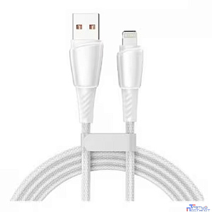 Rexant (18-7061) Кабель USB-A – Lightning для Apple, 2,4А, 1м, в белой нейлоновой оплетке