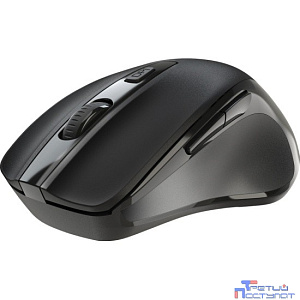 Defender Prime MB-053 { Беспроводная оптическая мышь,черный,6D,800-1600dpi,бесшумн } [52053]