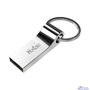 Netac USB Drive 32GB U275 <NT03U275N-032G-20SL>, USB2.0, с кольцом, металлическая