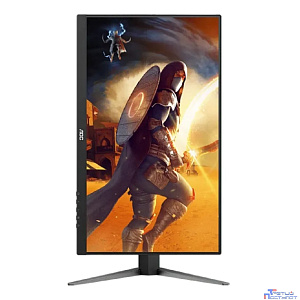 LCD AOC 27" Q27G4/D Black-Red с поворотом экрана {IPS 2560x1440 200Hz 0.3ms 178/178 450cd HDMI2.0 DisplayPort1.4)