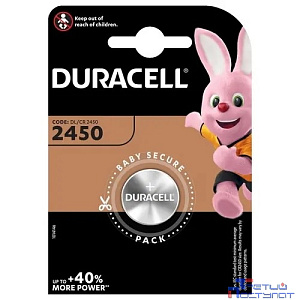 Duracell CR2450/1BL (1 шт. в уп-ке)