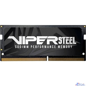 Память DDR4 32Gb 2666MHz Patriot PVS432G266C8S Viper Steel RTL PC4-21300 CL18 SO-DIMM 260-pin 1.2В