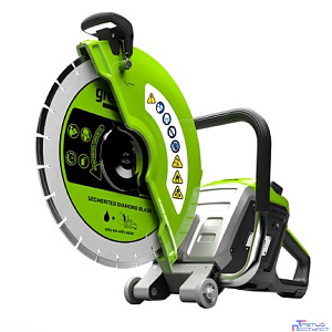 Greenworks 82PC14, Бетонорез аккумуляторный 82V, 350 мм, 4,3 кВт, {без АКБ И ЗУ} [1501307]