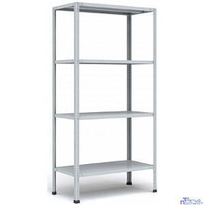 Стеллаж MS 200KD/100x60/4 (Размеры внешние (ВхШхГ) 2000х1000х600 мм, 4 полки, с разборной стойкой) [S24099246402]