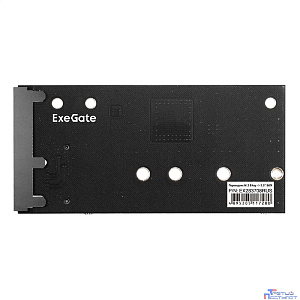 Exegate EX297542RUS Переходник ExeGate EXE-522 (M.2 B key -> SATA3.0, для подключения SSD с разъемом M.2 NGFF к разъему SATA 6G)
