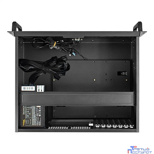 Exegate EX295896RUS Серверный корпус ExeGate Pro 4U350-02 <RM 19", высота 4U, глубина 350, БП 1100RADS, 2*USB>