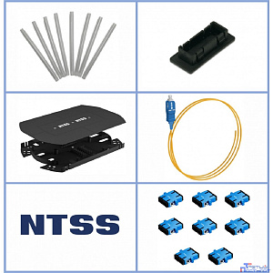 NTSS Кросс NTSS оптический 19'' укомплектованный 1U, 24 порта SC/UPC duplex, 9/125 мкм (сплошная панель, сплайс-кассета 2шт, пигтейлы, КДЗС, адаптеры) черный RAL 9005 NTSS-RFOB-1U-24-2SC/U-9-SP1.5G0AY