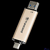 Transcend USB Drive 128Gb JetFlash USB3.2, TLC, High Speed, Type-C и Type A (420/400 МБ/с) TS128GJF930C