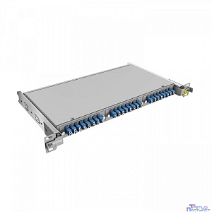 NTSS Кросс 19" NTSS PREMIUM выдвижной, предсобранный 1U, 16 портов LC/UPC duplex, 9/125 мкм, (сплайс, пигтейлы, кдзс, планки, адаптеры) NTSS-RsFOB-PM-1U-16-2LC/U-9-SP1.5G1A