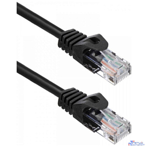 Кабель ACD Патч-корд ACD-LPU5C-50B |ACD-LPU5C-50B| Cat5e UTP 24AWG 4Pair, 7/0.18мм CU Черный, 5.0м (741814)