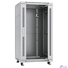 CABEUS SH-05C-22U60/100 ШКАФ МОНТАЖНЫЙ ТЕЛЕКОММУНИКАЦИОННЫЙ 19" НАПОЛЬНЫЙ ДЛЯ РАСПРЕДЕЛИТЕЛЬНОГО И СЕРВЕРНОГО ОБОРУДОВАНИЯ 22U 600X1000X1166MM (ШХГХВ) ПЕРЕДНЯЯ СТЕКЛЯННАЯ И ЗАДНЯЯ СПЛОШНАЯ МЕТАЛЛИЧЕСК