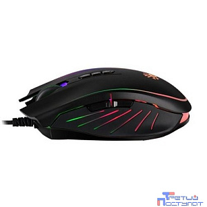 Мышь игровая A4Tech Bloody P81s , черный , оптическая, 8000dpi , USB, 8 кнопок [1379887]