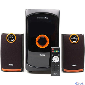 Dialog Progressive AP-200 BLACK { 2.1, 30W+2*15W RMS, USB+SD reader }