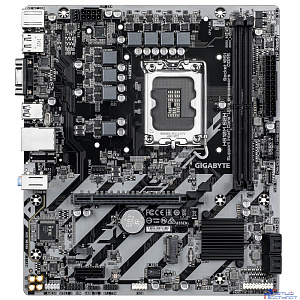 Gigabyte H810M S2H {Socket 1851, Intel®H810, 2xDDR5-6400, mATX D-SUB+HDMI+DP, 1xPCI-Ex16, 1xPCI-Ex1, 4xSATA3(RAID 0/1/5/10), 1xM.2, 8Ch Audio, GLan, (5+2)xUSB2.0, (1+2)xUSB3.2, (0+1)xUSB Type-C}