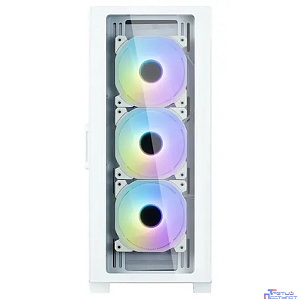 Корпус ZALMAN I3 NEO TG White, без БП, боковое окно (закаленное стекло), белый,  ATX