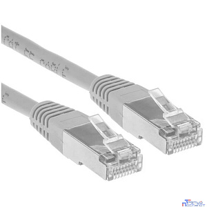 Filum FL-F5-0.25M Кабель патч-корд, F/UTP 5e cat. 0.25м,, 26AWG(7x0.16 мм), омедненный алюминий (CCA), PVC, серый
