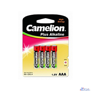 Camelion  LR03  Plus Alkaline BL-4 (LR03-BP4, батарейка,1.5В)  (4шт. в уп-ке)